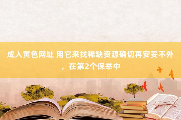 成人黄色网址 用它来找稀缺资源确切再安妥不外，在第2个保举中