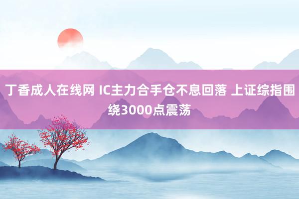 丁香成人在线网 IC主力合手仓不息回落 上证综指围绕3000点震荡