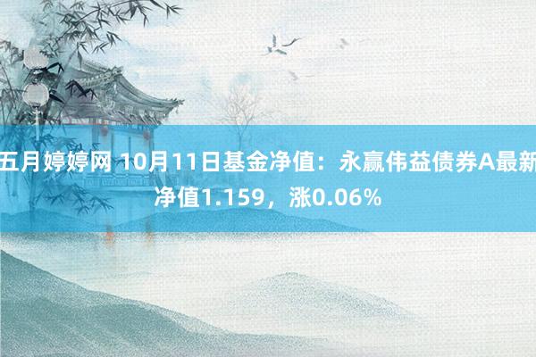 五月婷婷网 10月11日基金净值：永赢伟益债券A最新净值1.159，涨0.06%