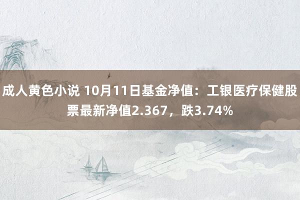 成人黄色小说 10月11日基金净值：工银医疗保健股票最新净值2.367，跌3.74%