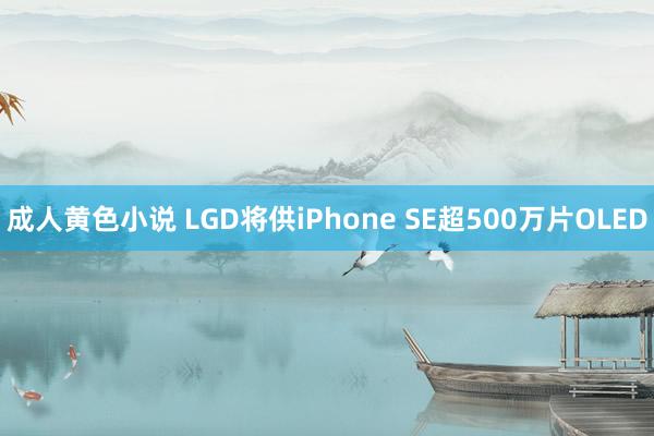 成人黄色小说 LGD将供iPhone SE超500万片OLED