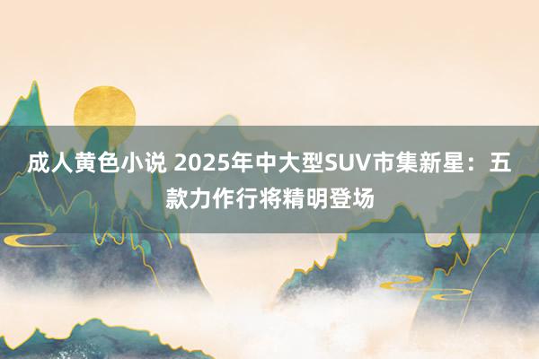 成人黄色小说 2025年中大型SUV市集新星：五款力作行将精明登场